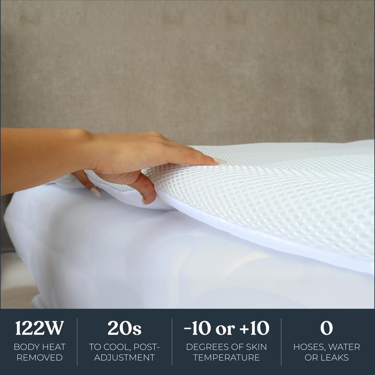 Perfectly Snug Smart Topper active air cooling technology close-up